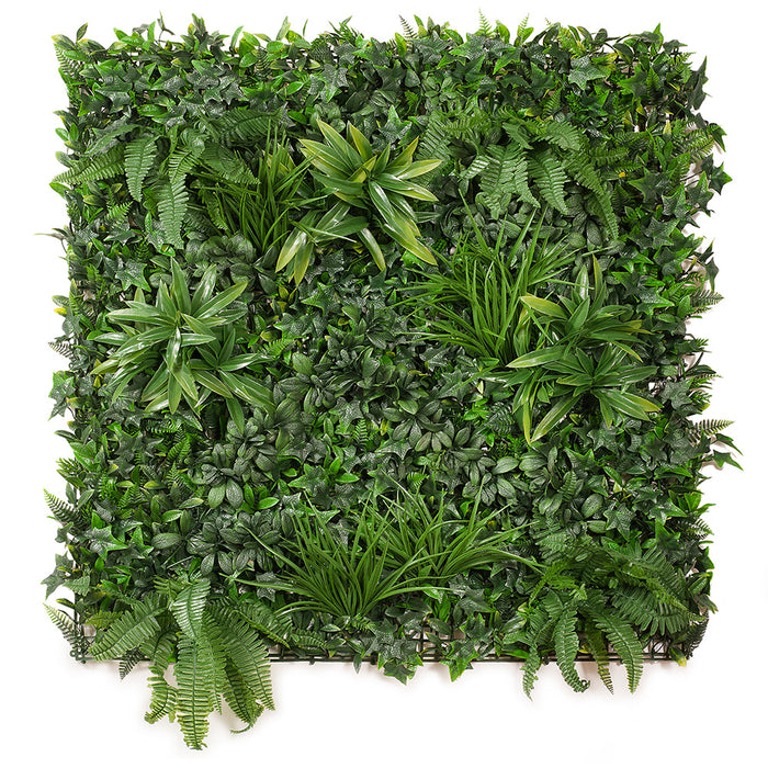 Fern Mixed Vertical Garden (UV) Green 100cml x 100cmw