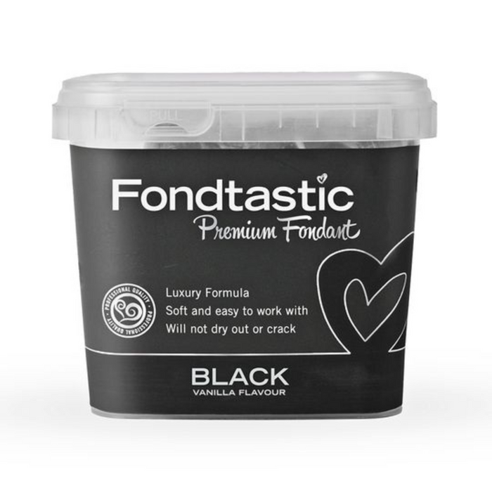 Ronis Fondtastic Premium Fondant 1kg Black