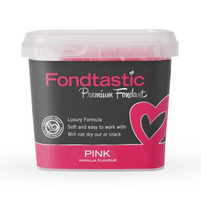 Ronis Fondtastic Premium Fondant 1kg Pink