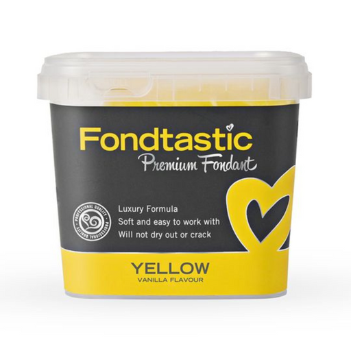 Ronis Fondtastic Premium Fondant 1kg Yellow