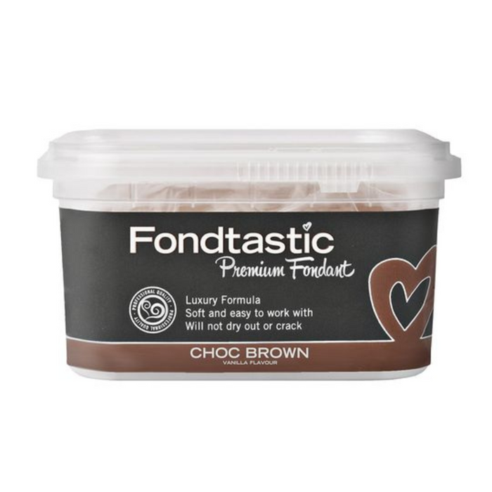 Ronis Fondtastic Premium Fondant 250g Choc Brown