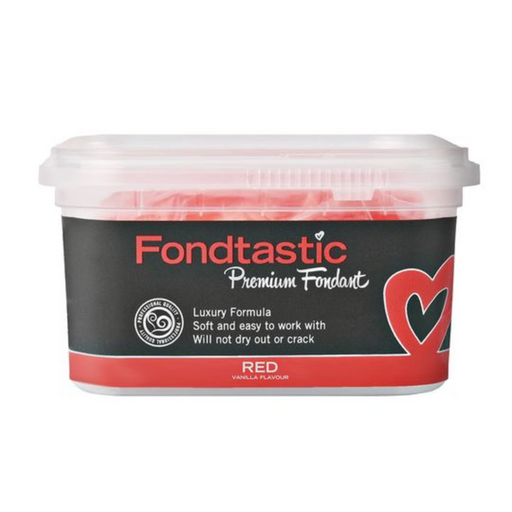 Ronis Fondtastic Premium Fondant 250g Red