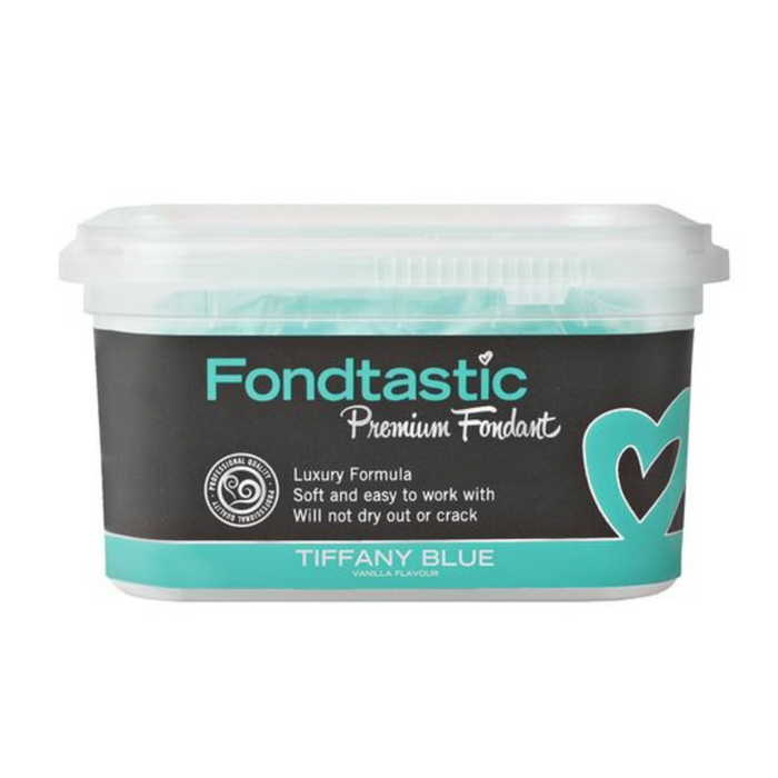 Fondtastic Premium Fondant 250g Tiffany Blue