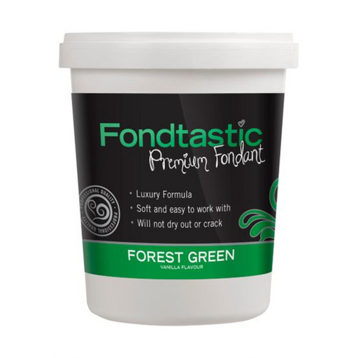 Ronis Fondtastic Vanilla Flavoured Fondant 908g Forest Green