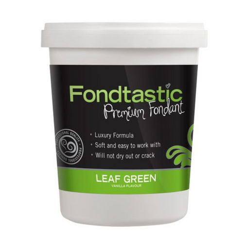 Ronis Fondtastic Vanilla Flavoured Fondant 908g Leaf Green