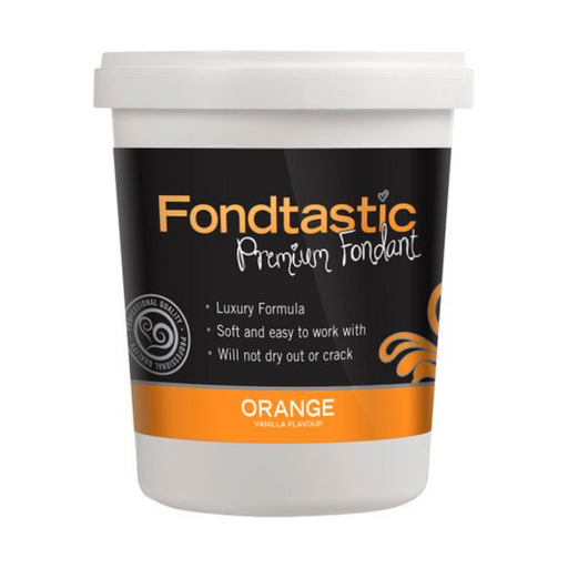 Ronis Fondtastic Vanilla Flavoured Fondant 908g Orange