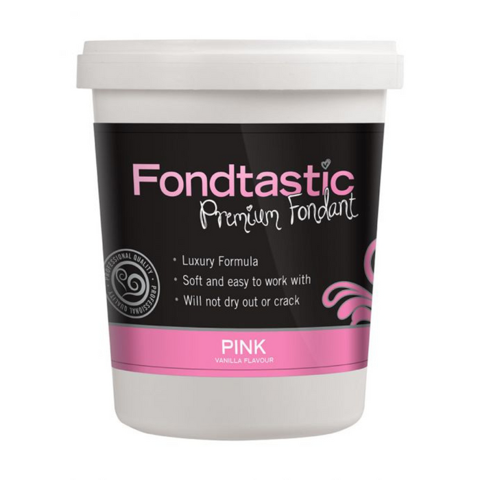 Ronis Fondtastic Vanilla Flavoured Fondant 908g Pink