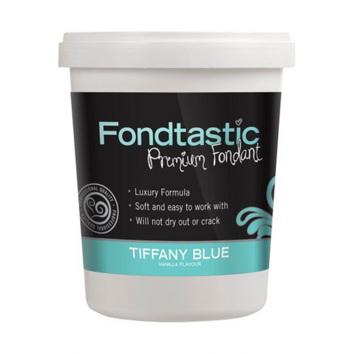 Ronis Fondtastic Vanilla Flavoured Fondant 908g Tiffany Blue