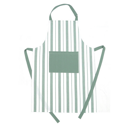 Ronis French Stripe Apron 60x90cm Sage