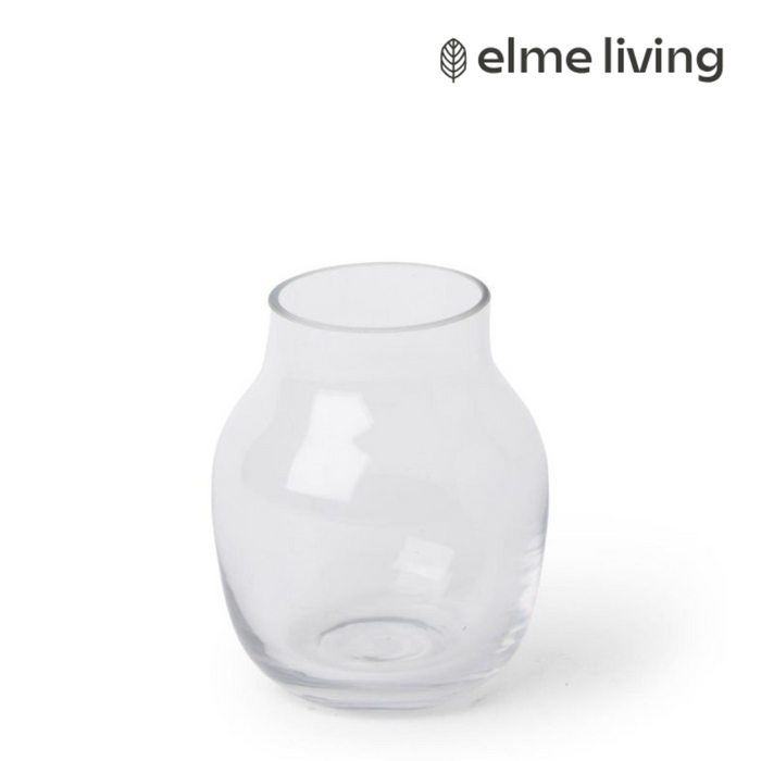 Ronis Gabbie Vase Clear 11x11x13cm