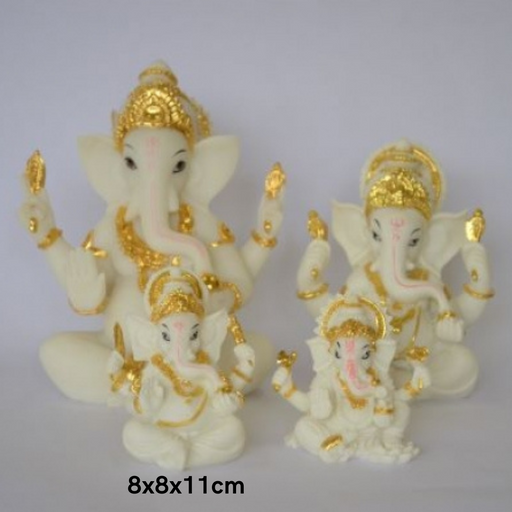 Ronis Ganesh Idol Statue 8x8x11cm