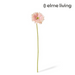 Ronis Gerbera Daisy Stem Soft Pink 13x13x53cm