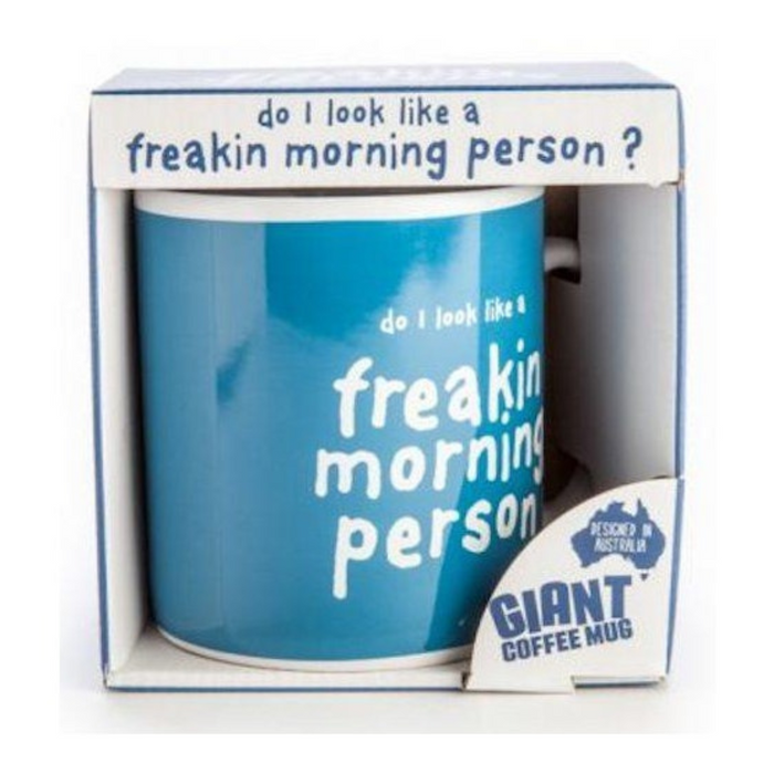 Ronis Giant Mug Morning Person