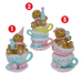 Ronis Gingerbread Teacups 19.5cm 3 Asstd