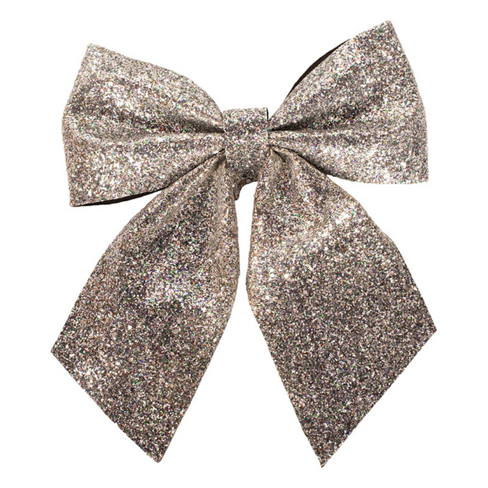 Ronis Glitter Ribbon 26x30cm Silver_p1