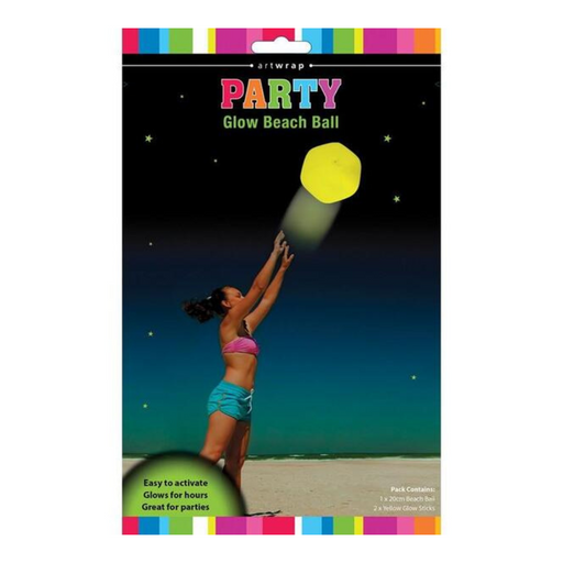 Ronis Glow Beach Ball Pack of 1
