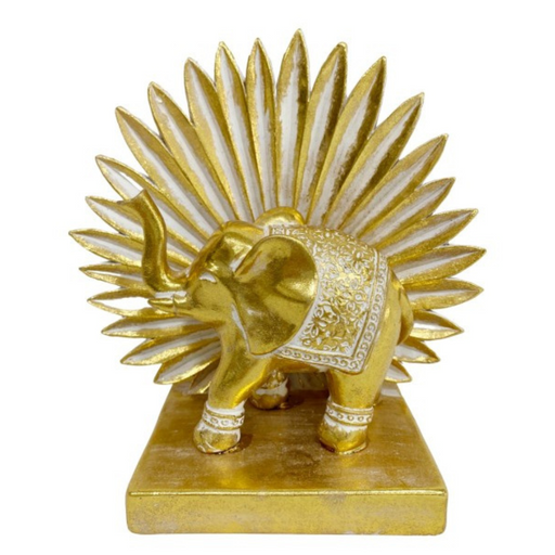 Ronis Gold Leaf Elephant 18cm