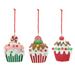 Ronis Hanging Cupcake Deco 3 Asstd