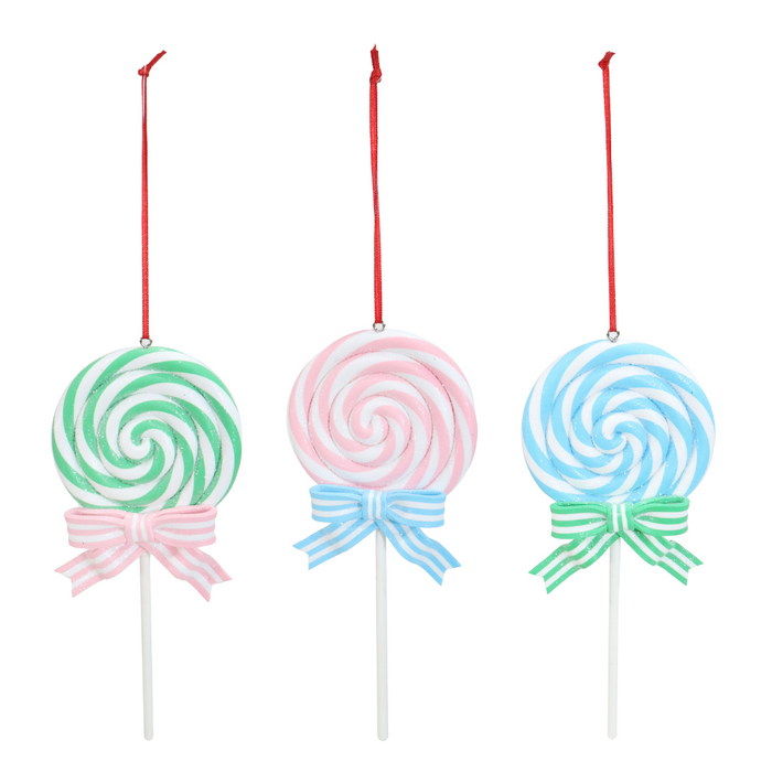 Ronis Hanging Spiral Lollipop 3 Asstd