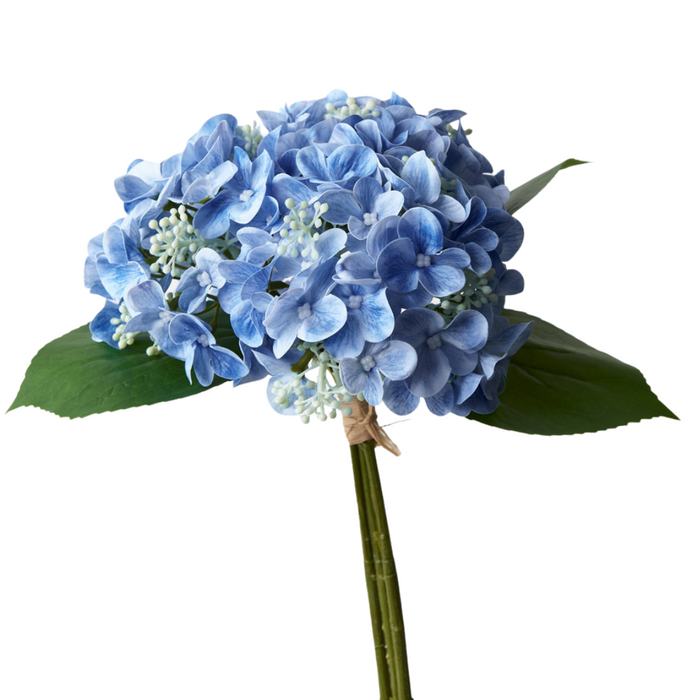 Hydrangea Bouquet Blue 33cml