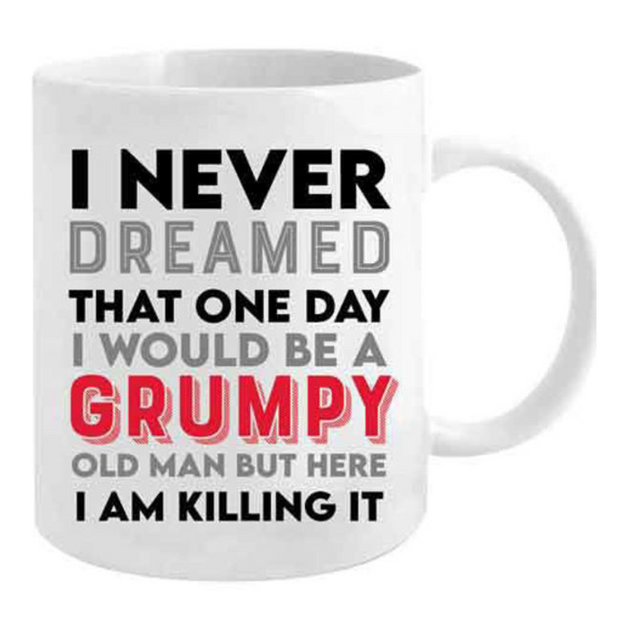 Ronis I Never Dreamed I'd Be Old Novelty Mug 360ml