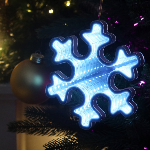 Ronis Infinity Hanging Snowflake