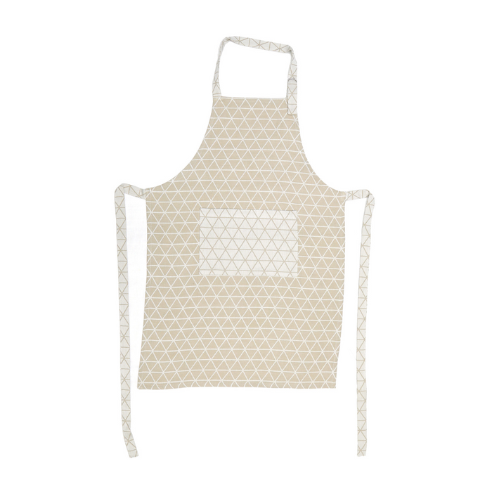 Ronis Jacquard Apron 60x90cm Taupe