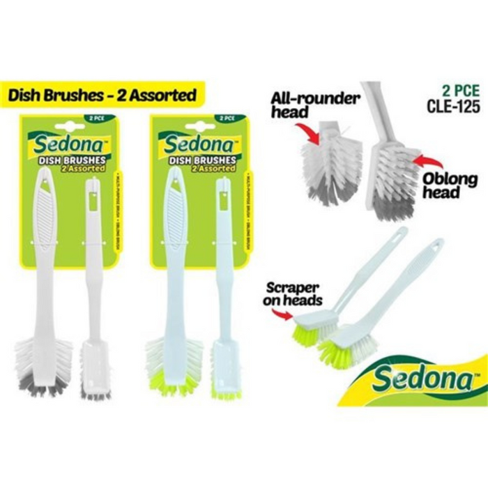 Ronis Kitchen Brush Set 2pce Sedona 2 Asstd