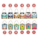 Ronis Kombi and Beach House Key Holders with Hanging String