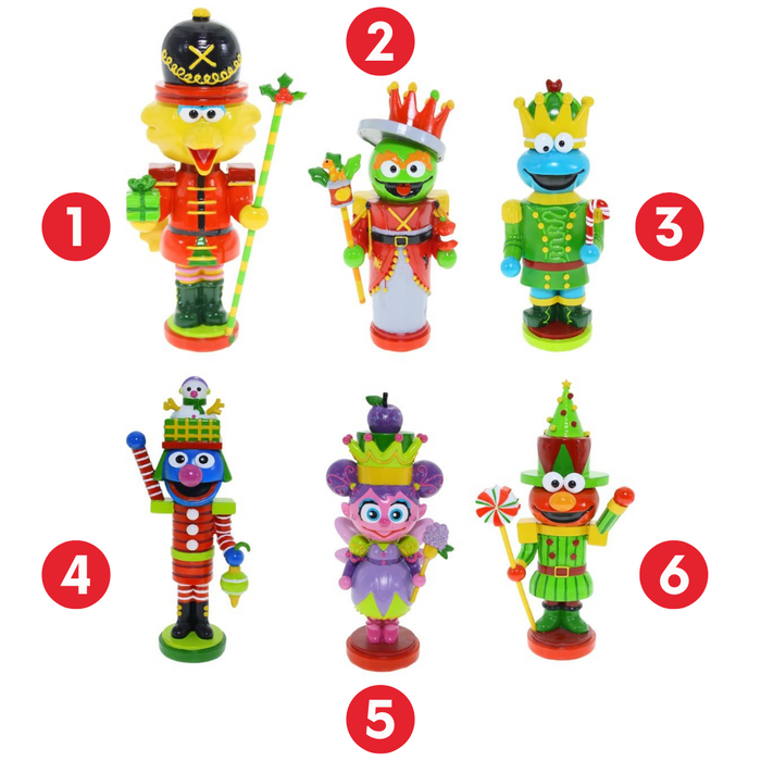 Sesame Street Hanging Ornaments 6 Asstd