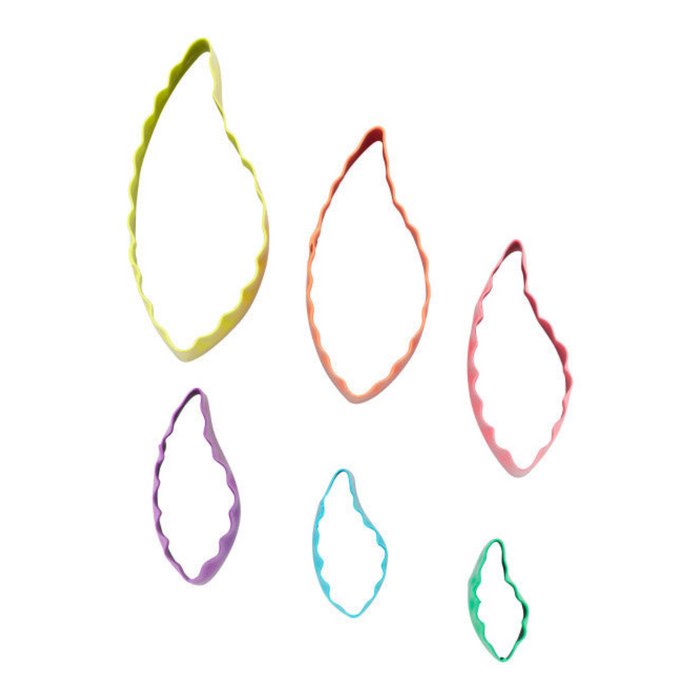 Ronis Wilton Leaf Fondant Cutouts 6pc