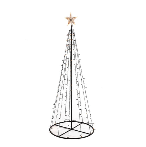 Ronis LED Christmas Cone Tree 180cm Warm White