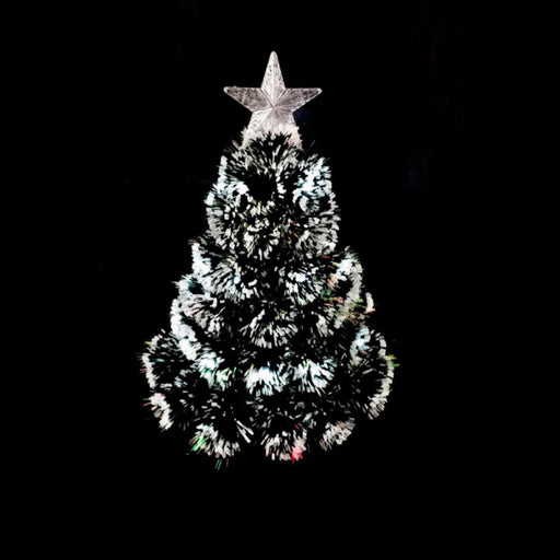 Ronis LED Fiber Optic Christmas Tree 60cm Multicolour