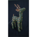 Ronis LED Reindeer Snowy Forest Tinsel 66cm