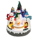 Ronis LED Musical Snowman Castle Rotating USB