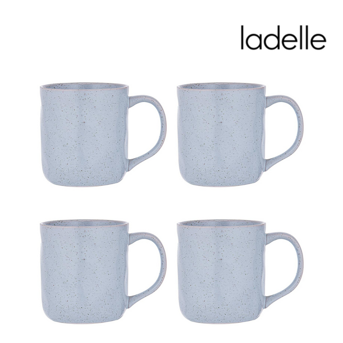 Ronis Ladelle Artisan Blue Mug Set 4pc