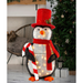 Ronis Led Tinsel Penguin With Top Hat 82cm