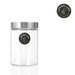 Ronis Lemon and Lime Alto Glass Jar Stainless Steel Lid 17x11cm 1.25L