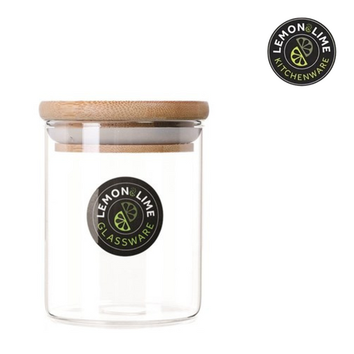 Ronis Lemon and Lime Camden Glass Jar Bamboo Lid 200ml