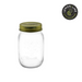 Ronis Lemon and Lime Roma Glass Conserve Jar 8.5x8.5x13cm 550ml