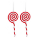 Ronis Lollipop Hanging Deco 2pk 13cm