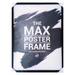 Ronis Max Poster Frames Perspex 50x70cm Black