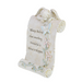 Ronis Memorial Cherub Plaque with Butterfly 2cm