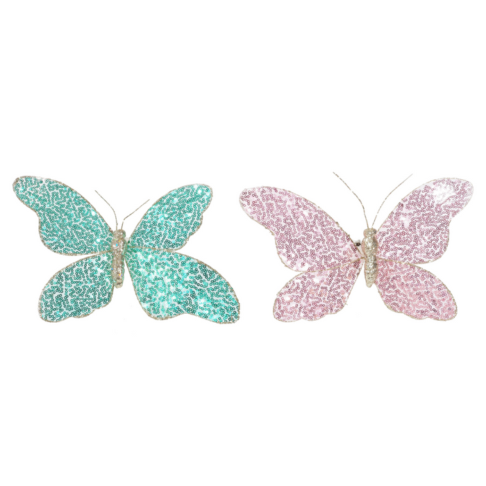 Ronis Mermaid Butterfly Clip 2 Asstd