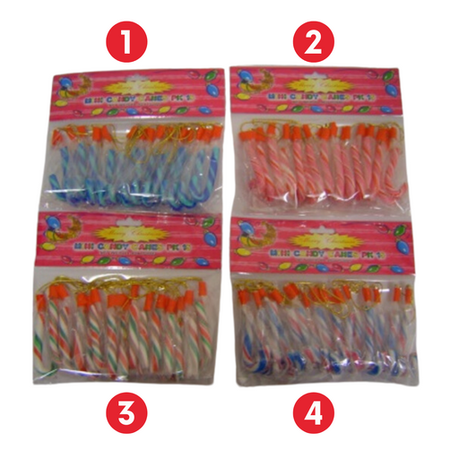 Ronis Mini Candy Canes 15pk 60g 4 Asstd