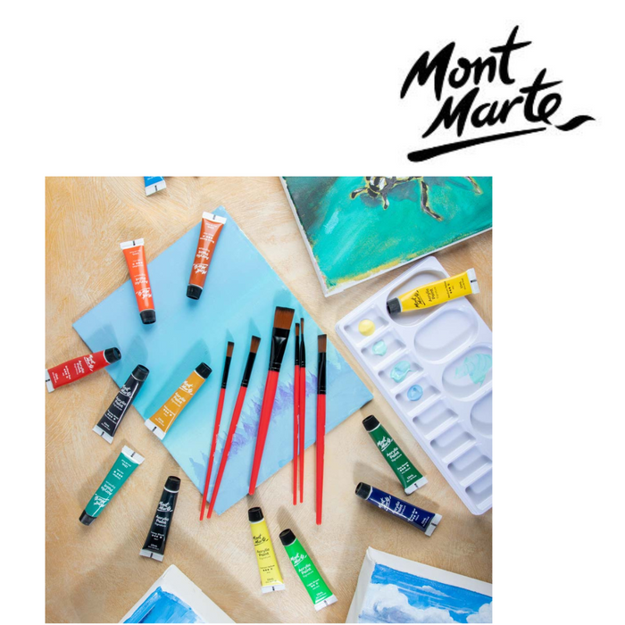 Ronis Mont Marte Assorted Brush Set 6pc