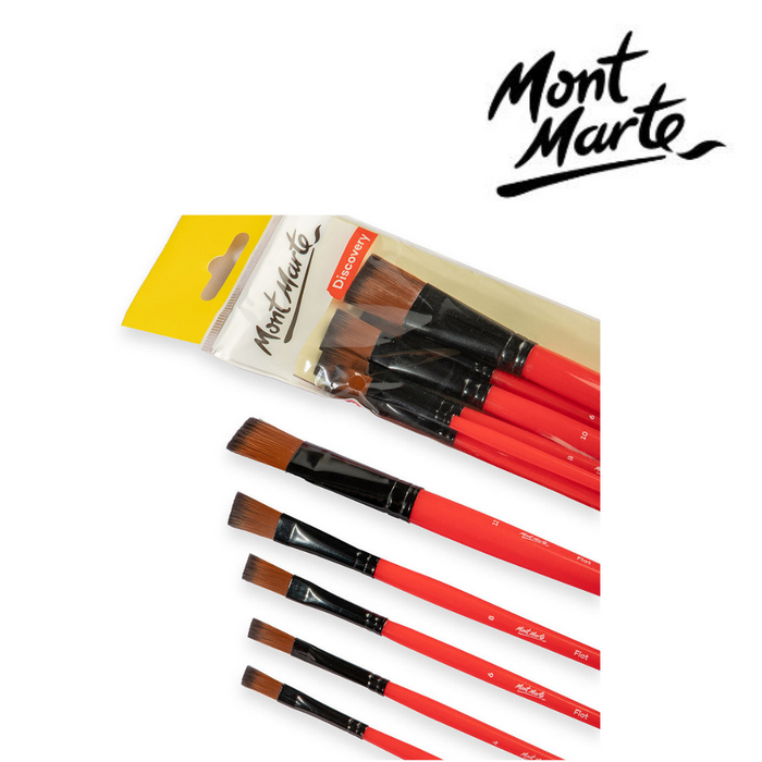 Ronis Mont Marte Assorted Brush Set 6pc