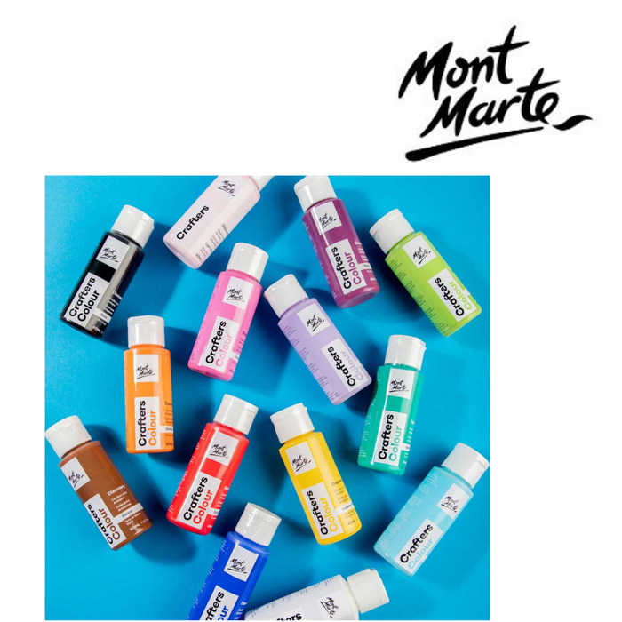 Ronis Mont Marte Crafters Colour Basic Set 14pc x 60ml