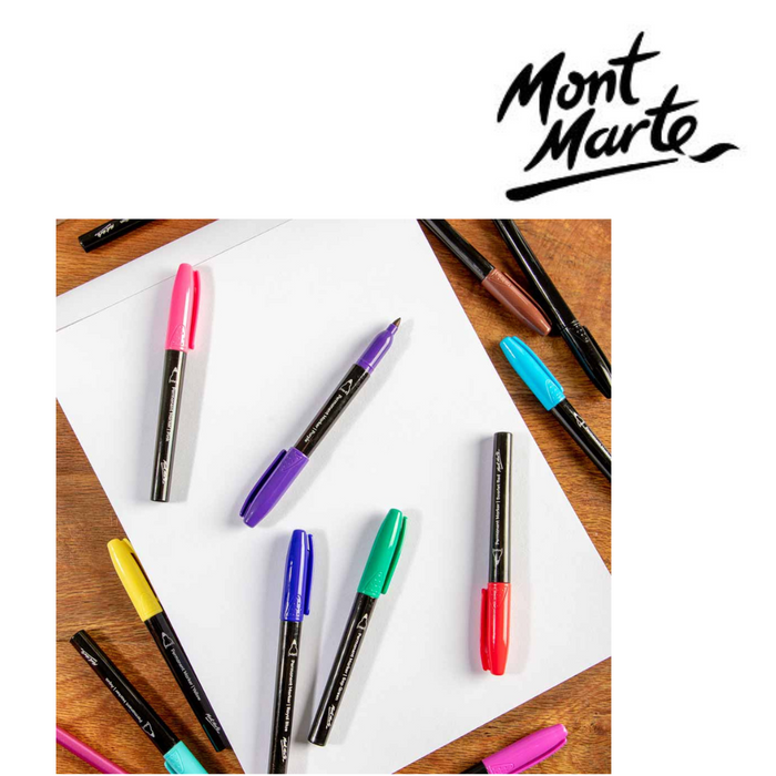 Ronis Mont Marte Permanent Markers 12pc