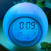 Ronis Mori Bubble Multicoloured Lights Digital Alarm Clock 9x9cm 3 Asstd